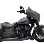 Folsom Prison Series Reduced Reach Handlebars for Indian Black Plus 4 Tab Performance