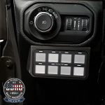 Jeep Switch Pros Keypad Mount For 18-Up Wrangler JL/Gladiator  SDHQ Offroad - Image 9