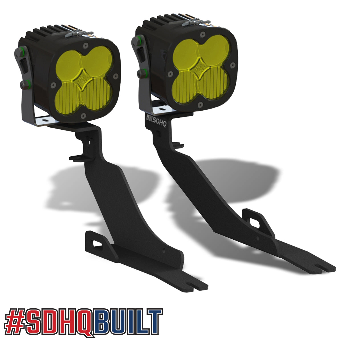 31-1206-G4_9-JMKL 10-18 Ram 2500/3500 and 09-18 1500 A Pillar Mounts SDHQ Offroad - الصورة 1