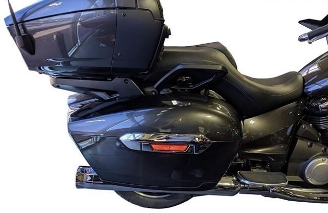 311-1290-N-2.5-XNEBF 2018 Up Chrome Yamaha Star B.A.M. Slip On Muffler Stick Exhaust Pipes with 2.5 Inch Louvered Core Baffles (Medium) and No Tips Tab Performance - Image 1