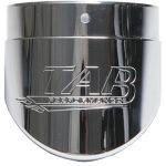 2018-Up Black Yamaha Star B.A.M. Slip On Muffler Stick Exhaust Pipes with Zombie Baffles (Loud) and Chrome Slash Cut Tips Tab Performance