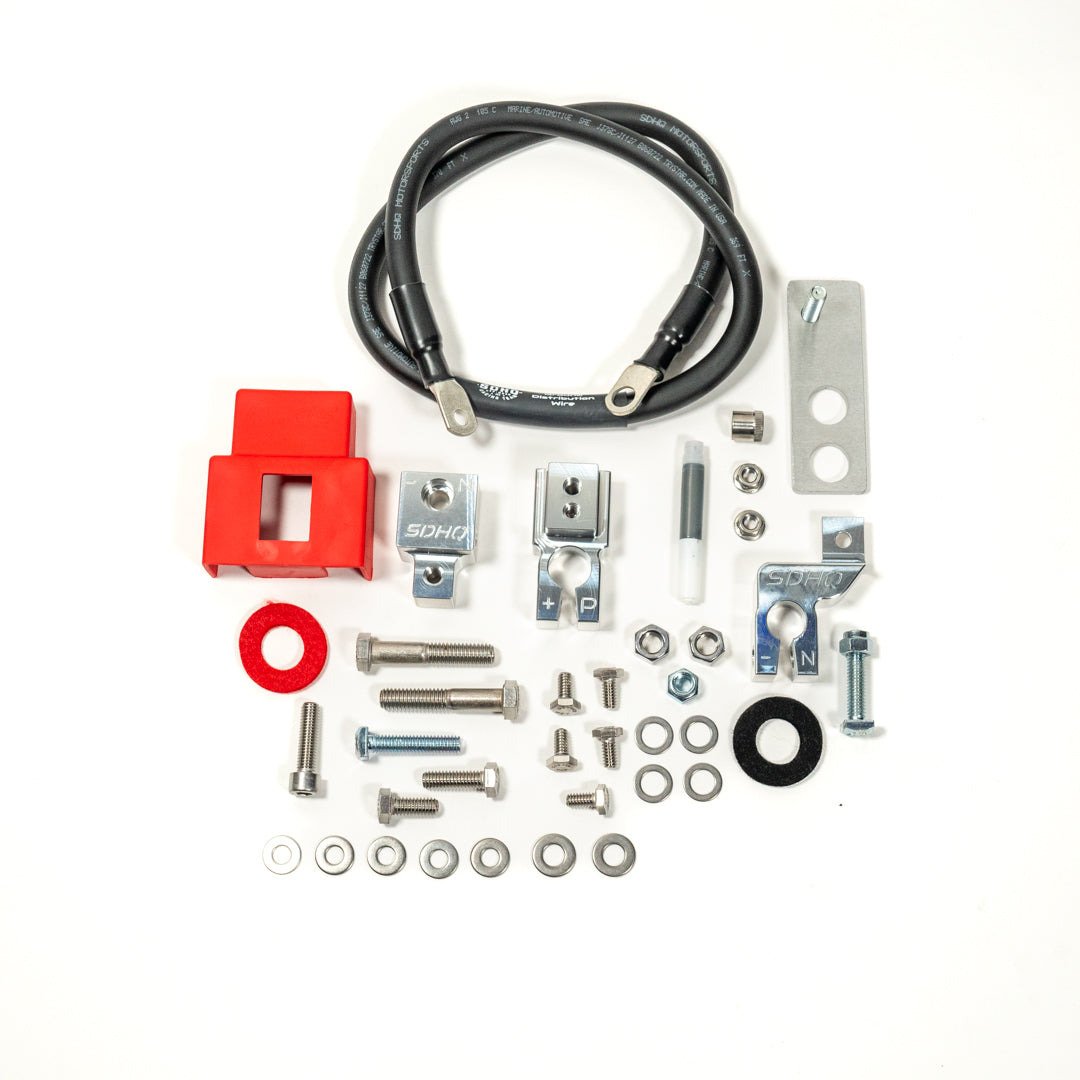 33-3003-G5-JMKL 21-Present TRX and 19-Present Ram 1500 Billet Battery Terminal/Distribution Kit SDHQ Offroad - Image 1