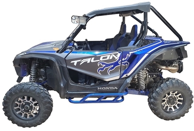19-Up Honda Talon Rock Sliders Black 2 Seater Tab Performance