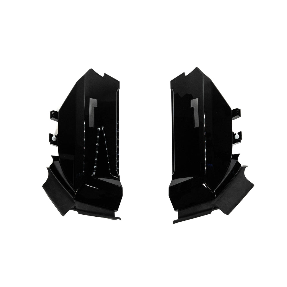 52-1206-550-CP-JMKL 24-Present Lexus GX550 Laser Cut A-Pillar Crowl Panels Gloss Black SDHQ Offroad - Image 1