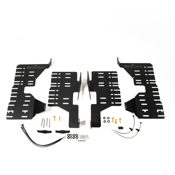 53-1220-XK70-JMKL 22-Present Tundra Behind The Grille Center Support For Dual 10 Inch Light Bars SDHQ Offroad - Image 1