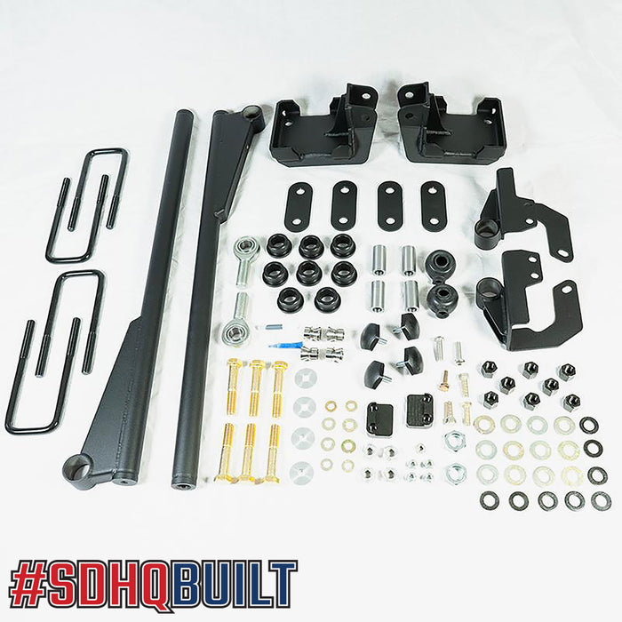 53-1411-G3-JMKL 07-20 Toyota Tundra Traction Bar Kit Double/Single Cab 6.5 Foot Bed SDHQ Offroad - الصورة 1