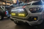 ⁦16-23 Tacoma Behind The Grille Dual 10 Inch LED Light Bar Mount SDHQ Offroad⁩ - الصورة ⁦5⁩