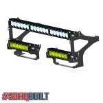 ⁦16-23 Tacoma Behind The Grille Dual 10 Inch LED Light Bar Mount SDHQ Offroad⁩ - الصورة ⁦8⁩