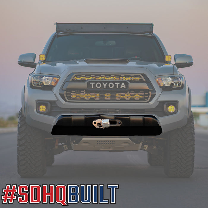 55-1650-G3-JMKL 16-23 Tacoma Hidden Winch Mount SDHQ Offroad - الصورة 1