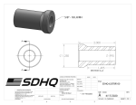 ⁦5/8 Inch - 18 Right Hand For 1.25 Inch X .120 Wall Stepped Race Style Bung 4130 SDHQ Offroad⁩ - الصورة ⁦2⁩