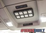 18-20 GM 2500/3500 Switch Pros 9100 Overhead Keypad Mount W/O Sunroof W/O Power Sliding Rear Window With Garage Door Opener Grey Color Panel SDHQ Offroad - Image 2