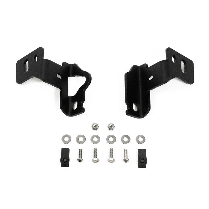 71-1206-G3-JMKL 15-19 Silverado 2500Hd/3500 A Pillar Light Mount Kit With End Caps SDHQ Offroad - Image 1