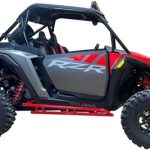 2024-Up Polaris RZR XP 1000 Rock Sliders Raw Coating Done by Buyer 4 Seater Tab Performance