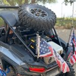 2024-Up Polaris RZR XP 1000 Spare Tire Rack Black 2 Seater Tab Performance
