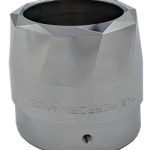 3.5 inch Exhaust Tips Chrome Billet Aluminum Twist End Cap Each Tab Performance
