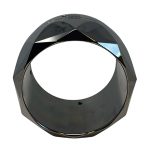 5 inch Exhaust Tips (Sold Individually 1 pc) Torched Chrome Straight Cut Tip Tab Performance