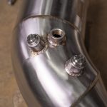 ⁦400-cell catted downpipes for Audi C8 RS6 / RS7 4.0T⁩ - الصورة ⁦6⁩