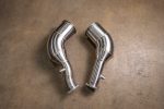 ⁦400-cell catted downpipes for Audi C8 RS6 / RS7 4.0T⁩ - الصورة ⁦10⁩