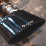 2018-2026 Audi C8 RS6,RS7 4.0L Catback Grade 5 Titanium Bespoke Oval OEM Style Black Stainless Steel Valvetronic Tips Valvetronic Designs