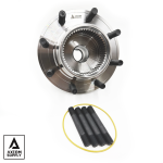 Front Wheel Bearing and Hub Assembly Coarse Thread Studs For 1999–2004 Ford F250/F350 Superduty 4WD 2000–2005 Excursion Axiom Supply - Image 2