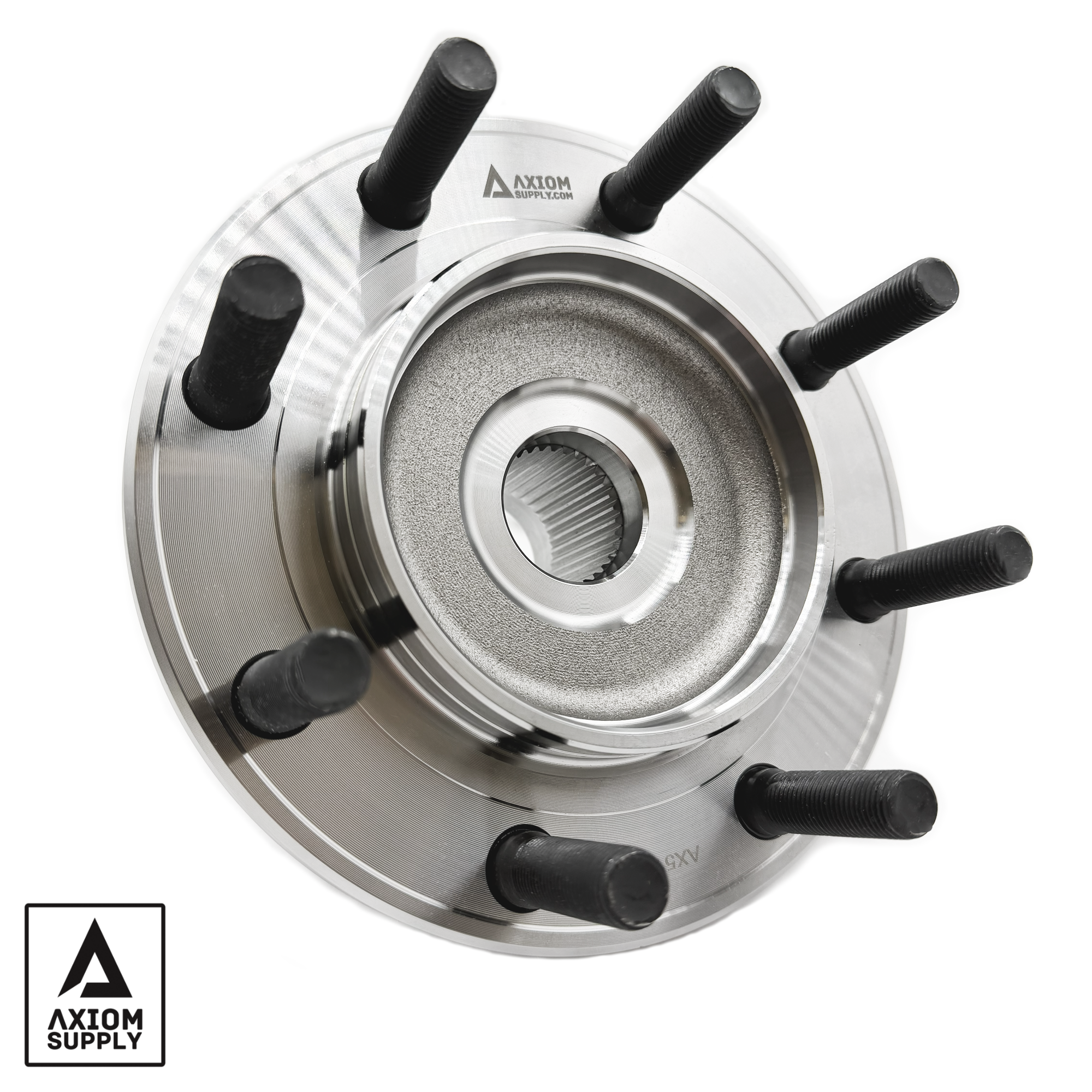 AX515058-XXVEZ Front Wheel Bearing and Hub Assembly For 01–07 GM 2500/3500 Classic, 2WD/4WD) Axiom Supply - Image 1
