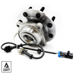 Front Wheel Bearing and Hub Assembly For 2007.5–2010 Silverado/Sierra 2500/3500 New Body Style Axiom Supply - Image 2