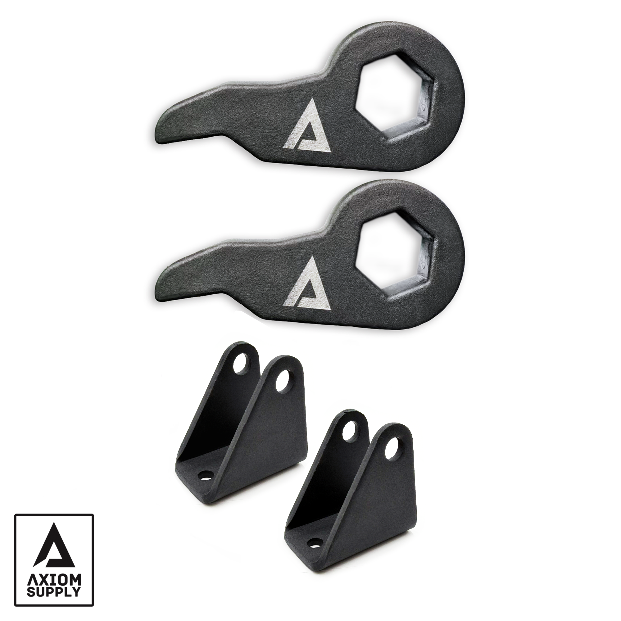 AXGM10STAGE1-XXVEZ Leveling Kit Stage 1 Up to 2 Inch For 01-10 Silverado/Sierra 2500/3500 HD 8 Lug Axiom Supply - Image 1