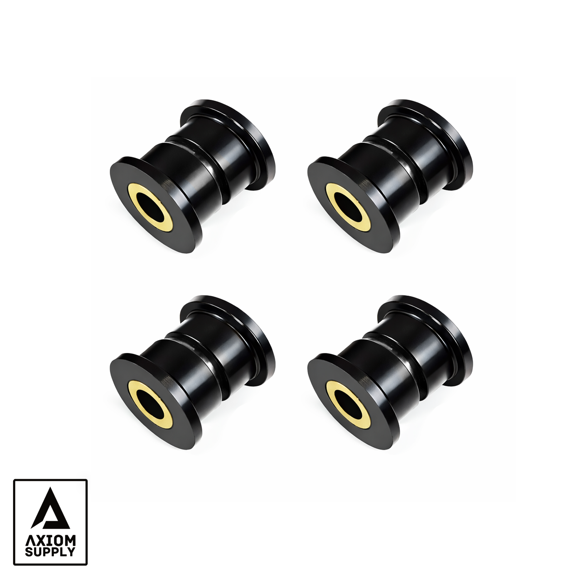 AXGMUCAB10-XXVEZ Upper Control Arm Bushing Kit For 01-10 Silverado/Sierra 2500/3500, 1500HD, Yukon XL 2500, Suburban 2500, and Hummer H2 Axiom Supply - الصورة 1