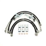 Bronco F and R Brakeline Kit Front +.75 Rear +1.5 Black Sheath SDHQ Offroad