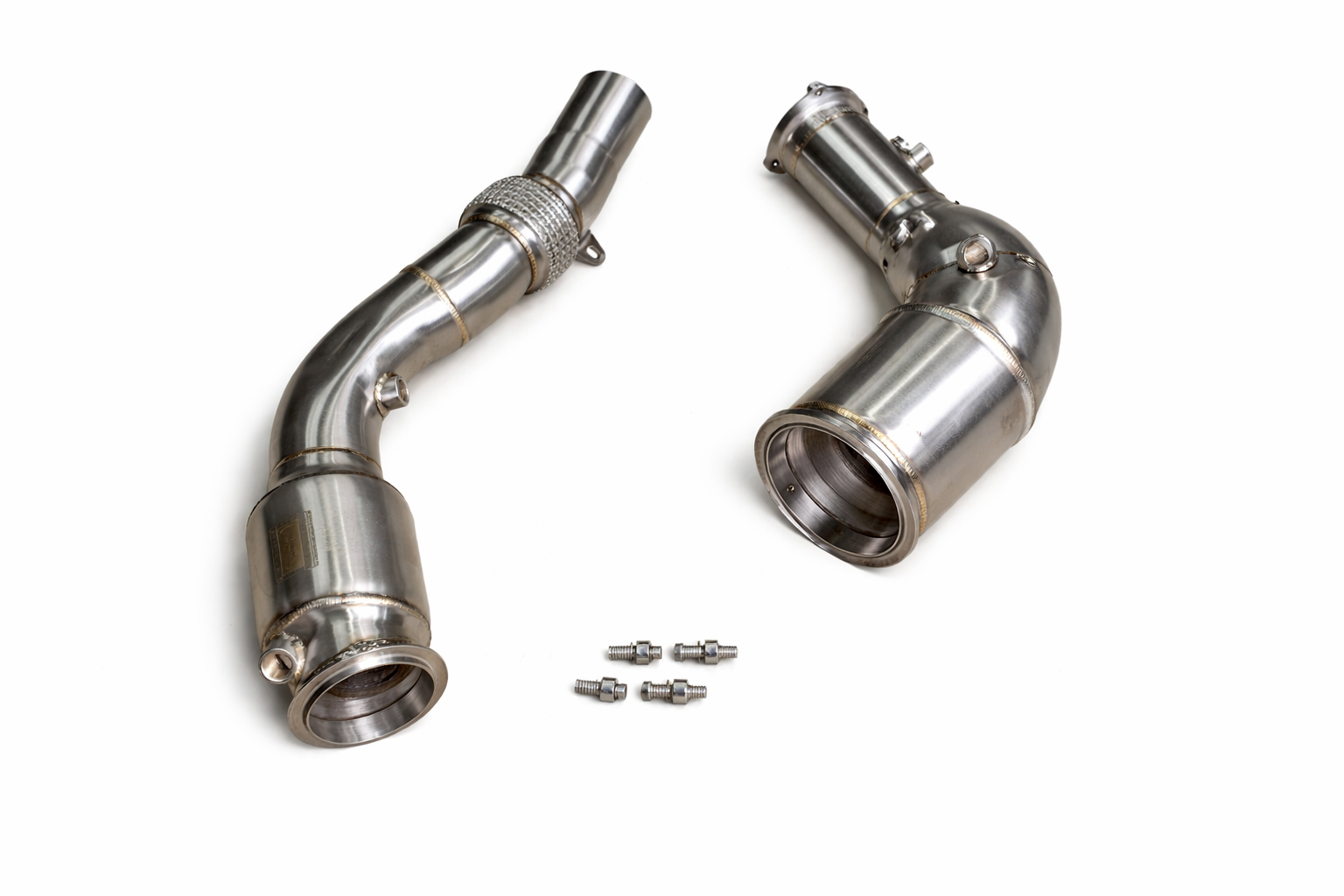 BMW.F8X.M2C.M3.M4.FF.400C.BR-JZYF 400-cell catted downpipes for BMW F80 M3 / F82 M4 / M2C - Image 1