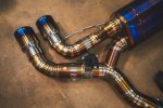 2018-2023 BMW F90,F92 M5,M8 4.4L Catback Grade 5 Titanium Titanium 4.0 Inch Outlet Tips Valvetronic Designs - Image 5