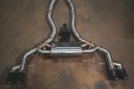 2018-2025 BMW G01, X3,X4 M40i 3.0L Catback T304 Stainless Steel Black 3.5 Inch Outlet Tips Valvetronic Designs - Image 3