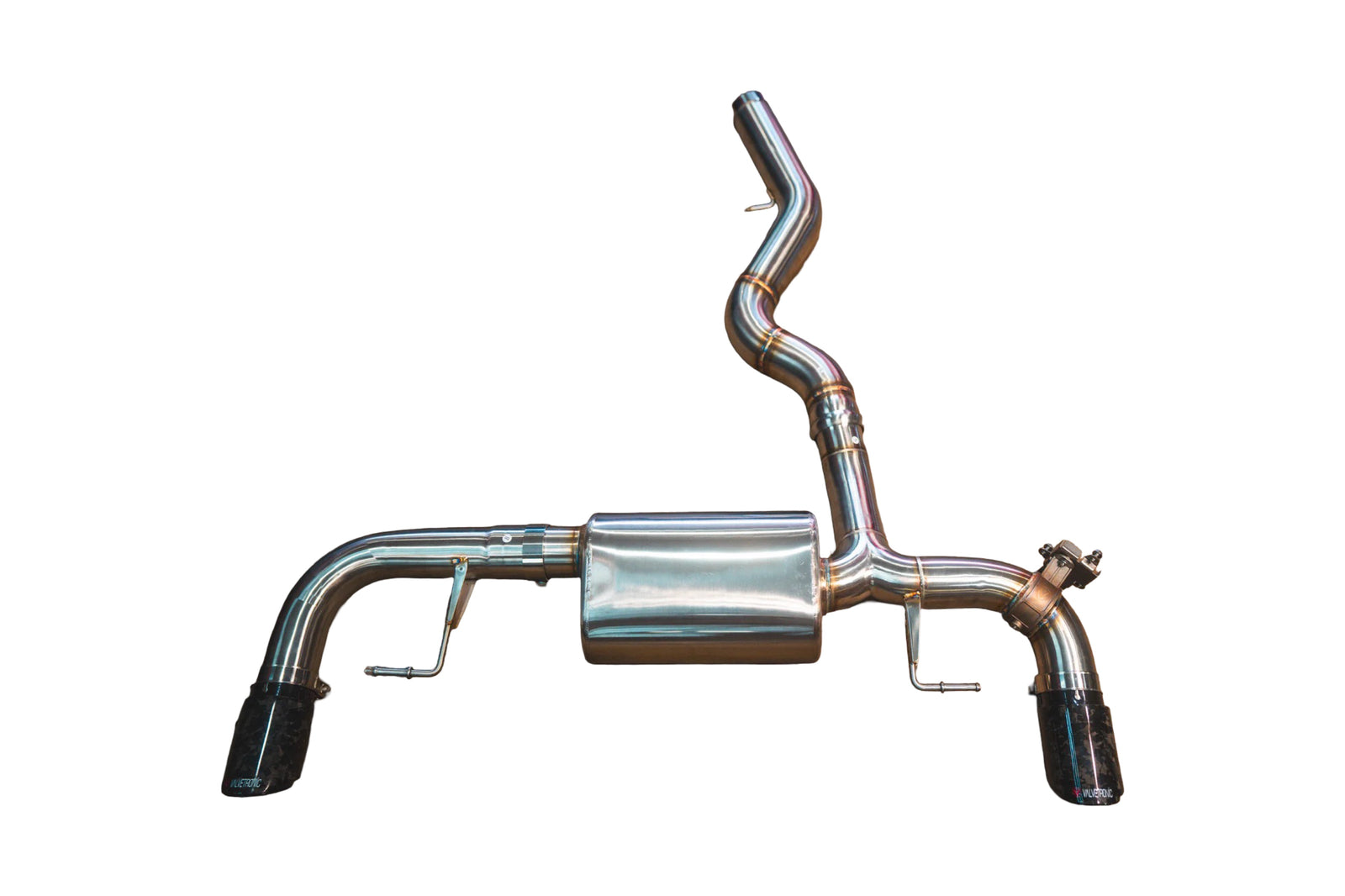 BMW.G20.330i.AXL.BR.FC-JZYF 2020-2024 BMW G20, 330i,430i 2.0L Axleback T304 Stainless Steel Forged Carbon 3.5 Inch Outlet Tips Valvetronic Designs - Image 1