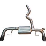 2020-2024 BMW G20, 330i,430i 2.0L Axleback T304 Stainless Steel Carbon Fiber 3.5" Outlet Tips Valvetronic Designs