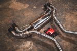 ⁦2019-2025 BMW G20, M340i 3.0L Catback T304 Stainless Steel Brushed 3.5 Inch Outlet Tips Valvetronic Designs⁩ - الصورة ⁦3⁩