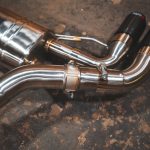 2019-2025 BMW G20, M340i 3.0L Catback T304 Stainless Steel Burnt 3.5 Inch Outlet Tips Valvetronic Designs