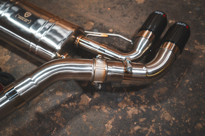 BMW.G20.M340i.VSES.BR.RC_3-JZYF 2019-2025 BMW G20, M340i 3.0L Catback T304 Stainless Steel Carbon Fiber 4.0 Inch Outlet Tips Valvetronic Designs - Image 1