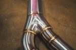 2017-2023 BMW G30, 530i 2.0L Catback Grade 5 Titanium Forged Carbon 3.5 Inch Outlet Tips Valvetronic Designs - Image 5