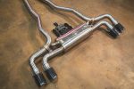 2017-2023 BMW G30, 530i 2.0L Catback Grade 5 Titanium Titanium 4.0 Inch Outlet Tips Valvetronic Designs - Image 3