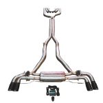 2019-2025 BMW G05 X5 4.4L Catback T304 Stainless Steel Reuses OEM Style Tips Valvetronic Designs