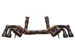 2020-2025 Chevy Corvette C8 Stingray, 6.2L , Catback Grade 5 Titanium Titanium 4.0 Inch Outlet Tips Valvetronic Designs