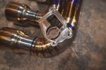2020-2025 Chevy Corvette C8 Stingray, 6.2L , Catback Grade 5 Titanium Titanium 4.0 Inch Outlet Tips Valvetronic Designs - Image 2