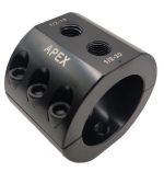 Stabilizer Clamp, 1.5 Inch ID, Black, Universal - Includes hardware for Fox ATS, Standard, Falcon Apex Chassis