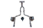 2015-2023 Dodge Challenger,Charger SRT Hellcat 6.2L, T304 Stainless Steel 4.0 Inch Outlet Tips Valvetronic Designs