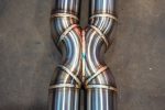 2015-2023 Dodge Challenger,Charger SRT Hellcat 6.2L, T304 Stainless Steel 4.0 Inch Outlet Tips Valvetronic Designs - Image 4