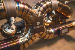 15-19 Ferrari 488 GTB,Spider 3.9L Catback Grade 5 Titanium Bespoke OEM Style Valvetronic Tips Valvetronic Designs - Image 2