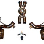 2012-2025 فيراري F12 بيرلينيتا 6.3 لتر Catback تيتانيوم درجة 5 تيتانيوم تلميحات Valvetronic بتصميم OEM مخصص Valvetronic Designs