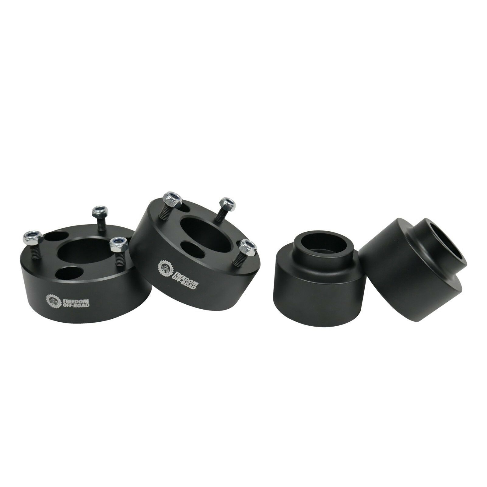FO-D305F30ALFO-D30220R-GHNX 3 Inch Front + 2 Inch Rear Lift Leveling Kit 06-24 Ram 1500 19-24 Ram 1500 Classic Freedom Off-Road - الصورة 1