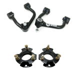 2.5 Inch Front Strut Spacers/Front Upper Control Arms for 2-4 Inch Lift Freedom Off-Road