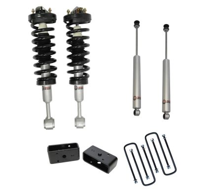 Front 3.5 Inch Lift Struts w/ Rear 3 Inch Blocks and Shocks 2004-2008 Ford F-150 Freedom Off-Road